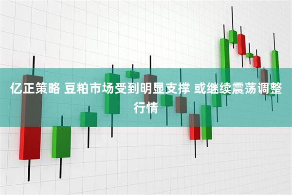 亿正策略 豆粕市场受到明显支撑 或继续震荡调整行情