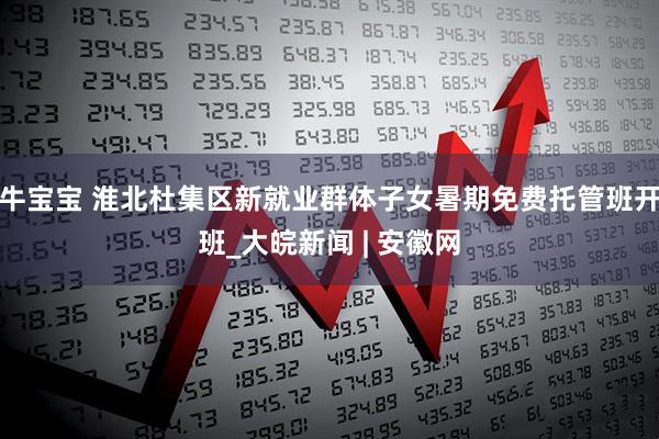 牛宝宝 淮北杜集区新就业群体子女暑期免费托管班开班_大皖新闻 | 安徽网