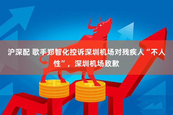 沪深配 歌手郑智化控诉深圳机场对残疾人“不人性”,深圳机场致歉